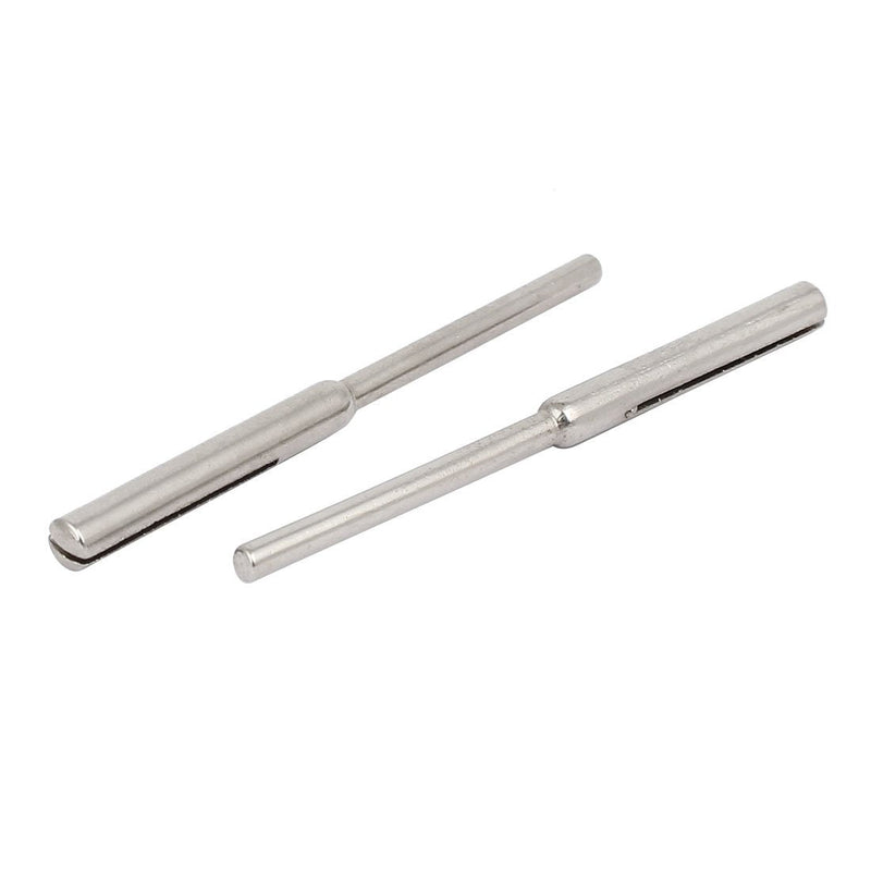 sourcing map Pack of 10 Sandpaper Mandrel 3/32 Inch Shank Dmr Part for Abrasive Sand Disk de