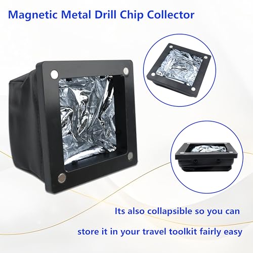Magnetic Drilling Bag 2 Pack – Metal Shavings Catcher for Electricians