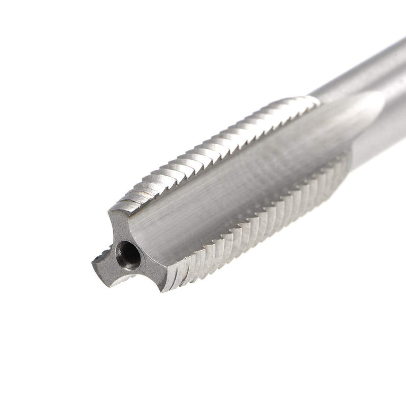 sourcing map Metric machine tap left-hand thread H2 high-speed steel M10x1.25