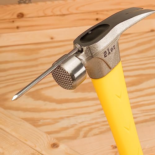 ESTWING Sure Strike Hammer, 21 oz Rip Claw Hammer, MRF21LM