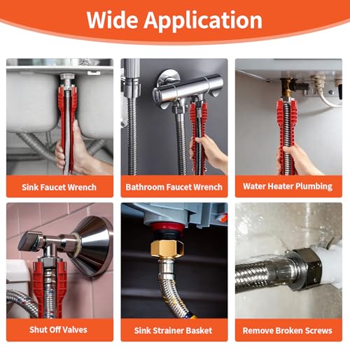 39PCS Plumbing Wrench Faucet Installation and Removal Tools