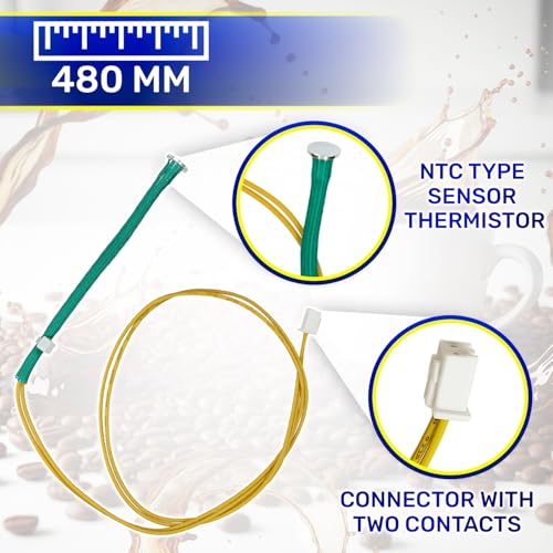 Temperature Sensor NTC Coffee Machine 480mm 421946046921 for Saeco