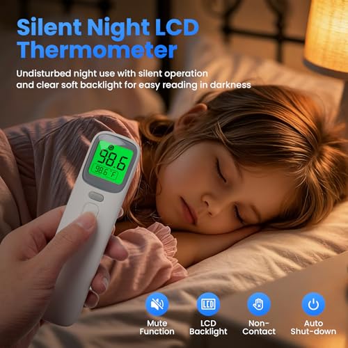 3-in-1 Ear Forehead Thermometer for Adults Kids with Object Mode