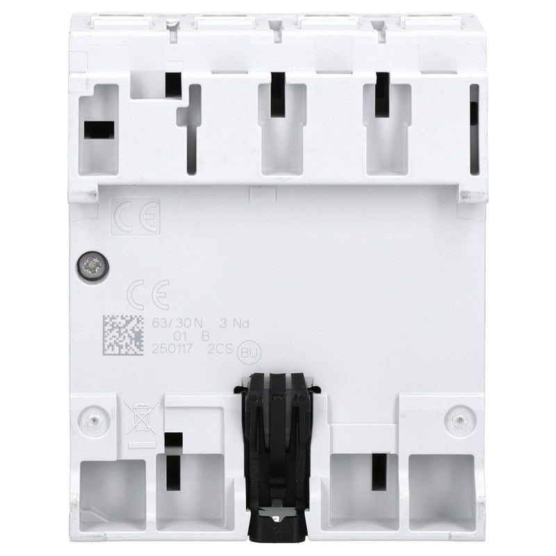 ABB Earth Leakage Circuit Breaker 63 A/0.03 °F204 A 63 | RCCB für Personen-, Sach- & Brandschutz Montage auf DIN-Schiene ideal für Haus Gewerbe & Industrieanlagen 2CSF204101R1630 1 count F204 A-63/0.03