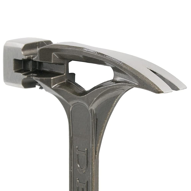 Dead On DOS22S 22-Ounce 18-Inch Steel Smooth Face Hammer, silver