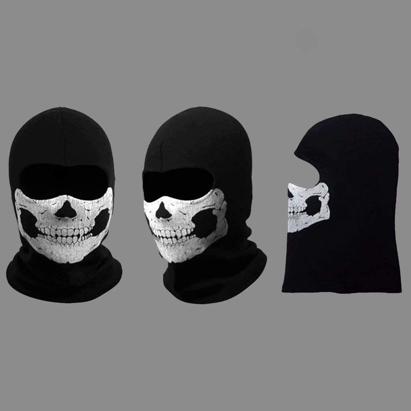 Call of Balaclava Duty Mask Ghost Skull Full Face Mask Skeleton Ski Bike Motorcycle Windproof Cosplay Mask for Winter Sports Skull Mask