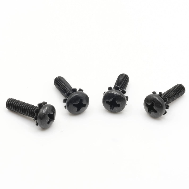 ReplacementScrews M4 14mm Screws Compatible with Many LG TV Stands - Set of 4