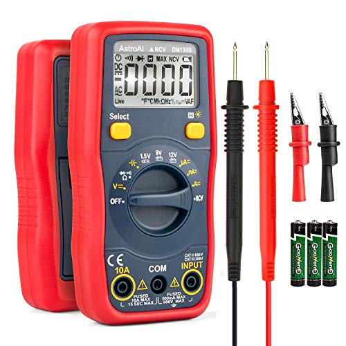 AstroAI Digital Multimeter Volt Meter 4000 Count and 6000 Count Bundle