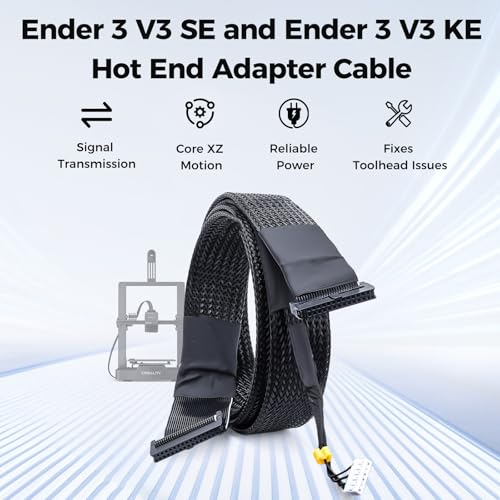 Creality Official Ender 3 V3 SE/KE Print Head Cable, Original Hotend Mainboard Connector Wire, High-Flex Flat Cable Toolhead Ribbon Cable for Creality Ender 3 V3 SE and Ender 3 V3 KE 3D Printers