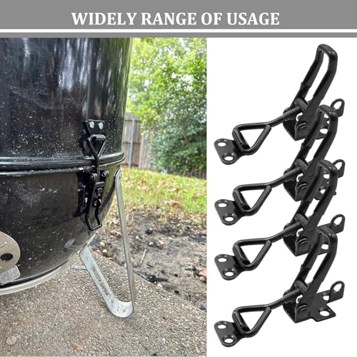 8Pack Heavy Duty Toggle Clamp Latch 4003 Style, Black Toggle Clamps Black-8pcs
