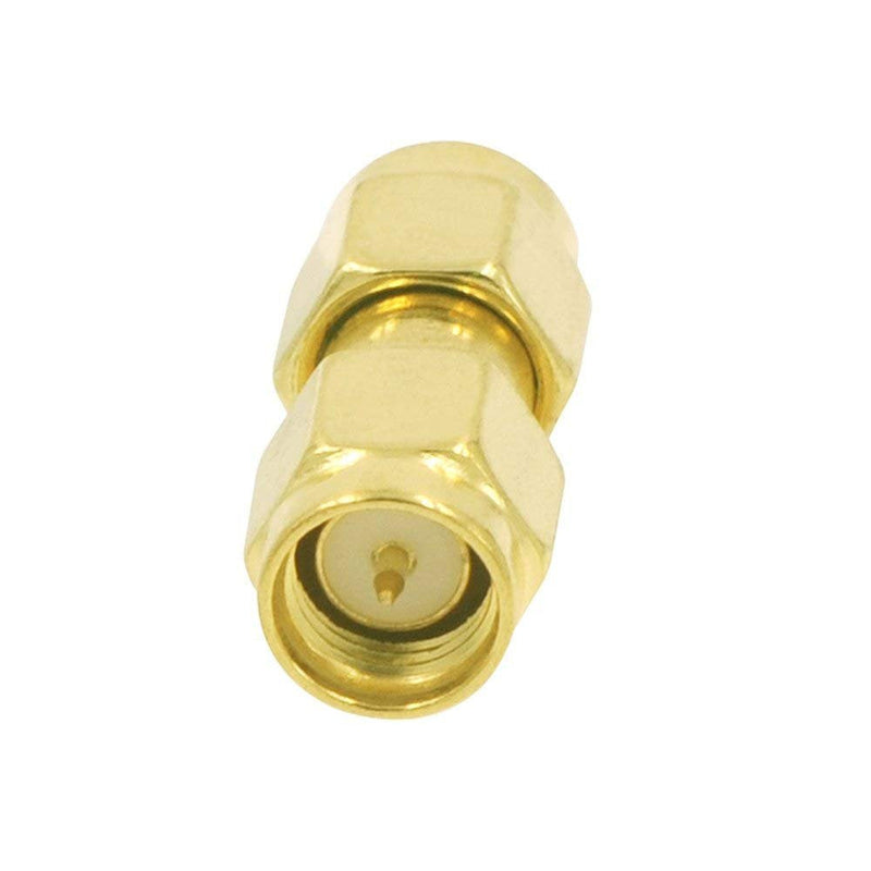 VCE SMA Male to SMA Male Connectors 3-Pack, RF Coaxial Adapter SMA Male Coupler for Antenna, Radio, WiFi, HT