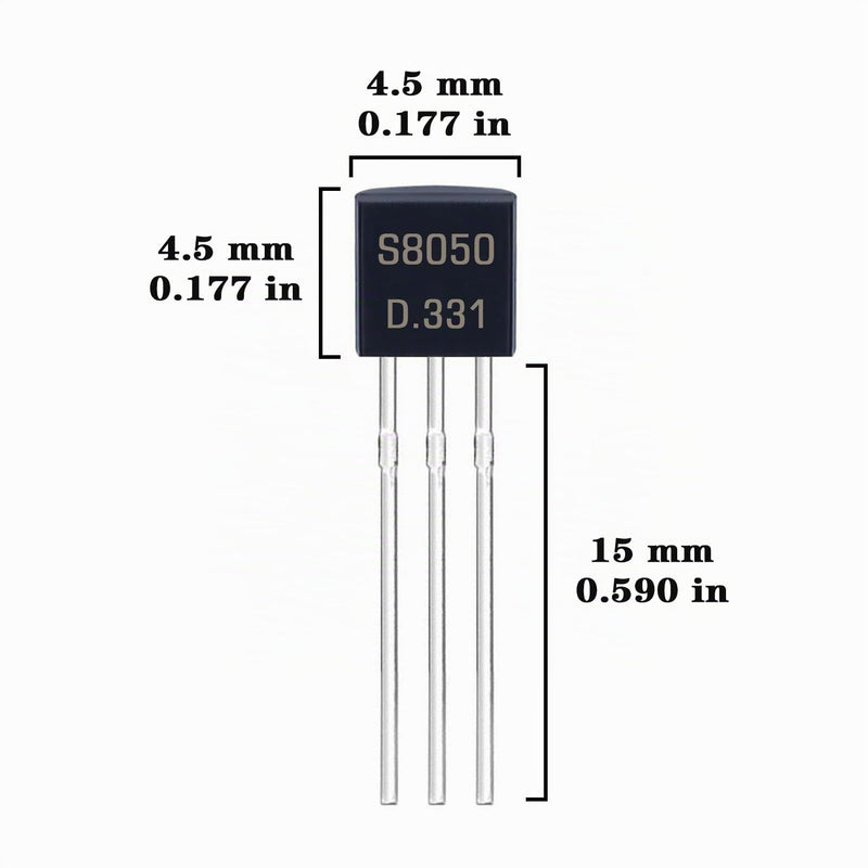 24 Values Transistor Set PNP NPN Transistors A1015 A733 C945 C1815 S8050 S8550 S9012 S9013 S9014 S9015 S9018 2N7000 2N2222 2N2N2907 2N3904 2N3906 2N5401 2N5551 BC327 BC337 BC547 BC550 BC557 BC560