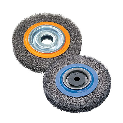Walter 13B070 Wire Wheel Brush Crimped .0118" Tool Steel Wire 7" x 7/8" 7" x 1-1/4"