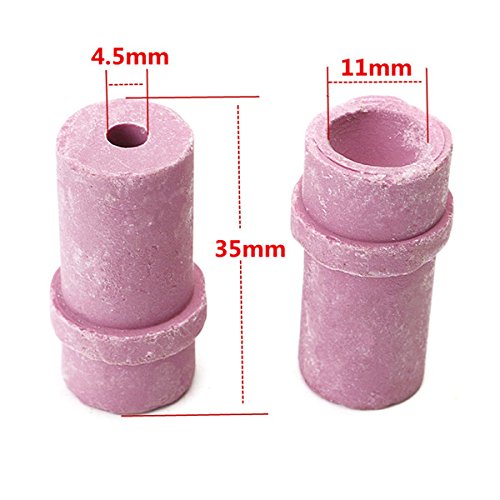 EsportsMJJ 20Pcs 4.5mm Sand Radiating Ceramic Nozzle Replacement Nozzles for Sandball Rifle