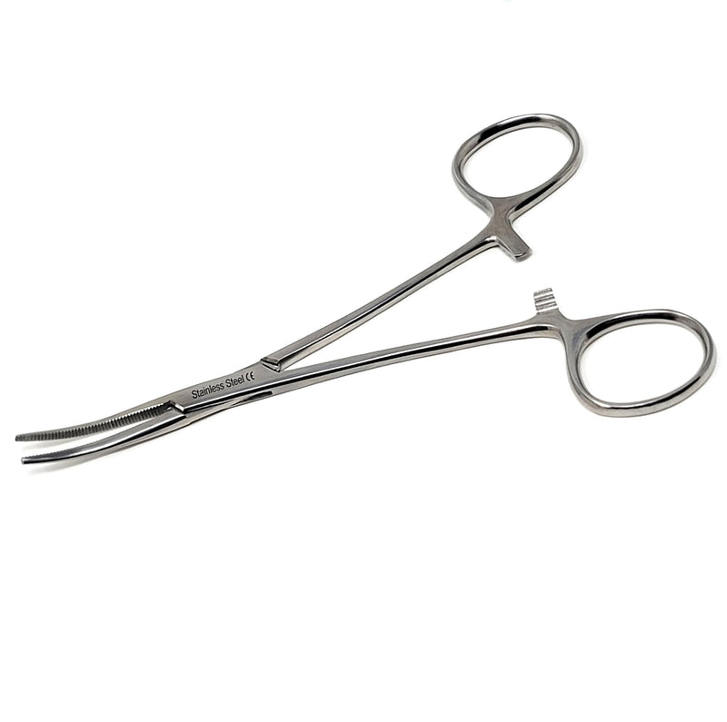 Stainless Steel CRILE Forceps 5.5" Curved Premium Grade AUTOCLAVABLE (HTI BRAND)
