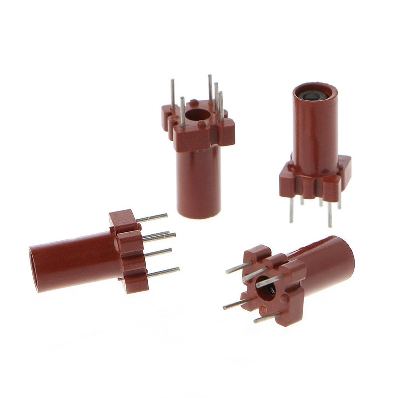 VONGEE 20pcs Adjustable Inductor Skeleton Empty Ferrite Core No Inductor Coil 25-100MHZ