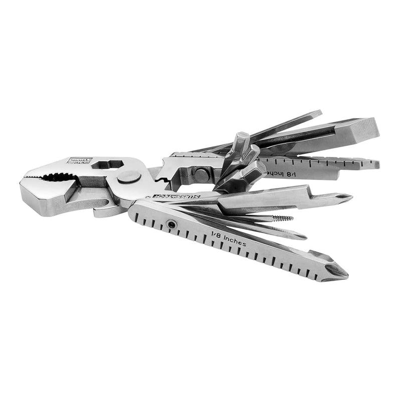 SWISS+TECH ST53130 Pocket Multi-Tool Kit (22-in-1) Tool with Wrenches, Allen Drivers (Single Pack) single pack