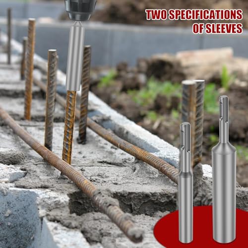 6PACK SDS Plus Ground Rod Driver Set for 3/4", 5/8" & 3/8" Ground Rods 6pcs for 3/4" & 5/8" & 3/8" ground rod