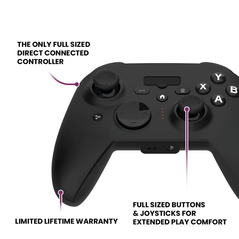 RiotPWR Cloud Gaming Controller for iOS devices - Comes with Lightning and USB-C cables