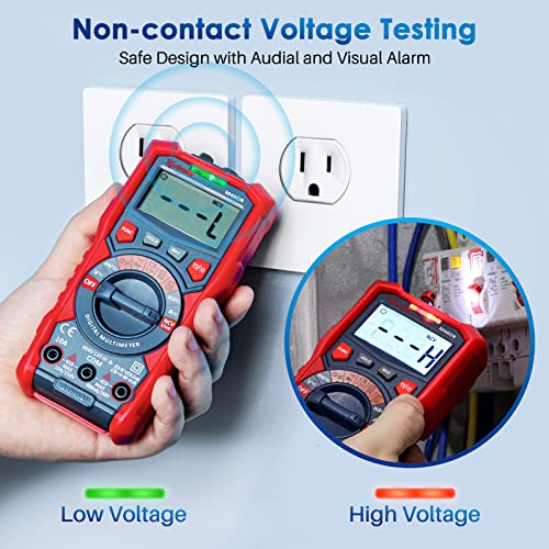 AstroAI Multimeter TRMS 4000 Counts Auto-Ranging + 4000 Counts Auto-ranging Digital Clamp Meter