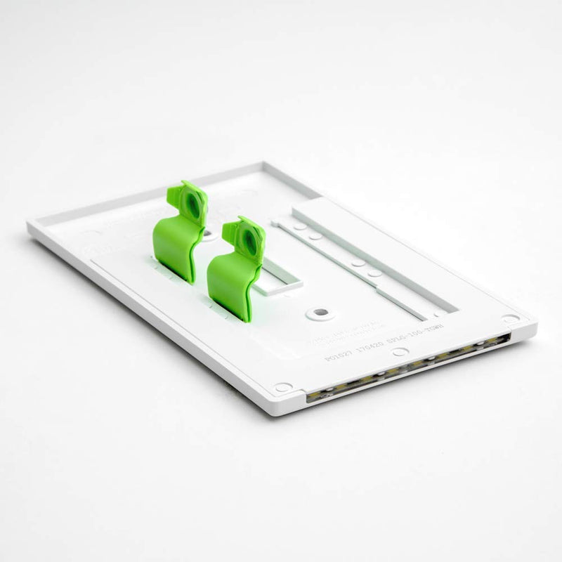 2 Pack - SnapPower SwitchLight - LED Night Light - For Single-Pole Light Switches - Switch Plate With LED Night Lights - Adjust Brightness - Auto On/Off Sensor - (Toggle, White) Toggle (2 Pack)