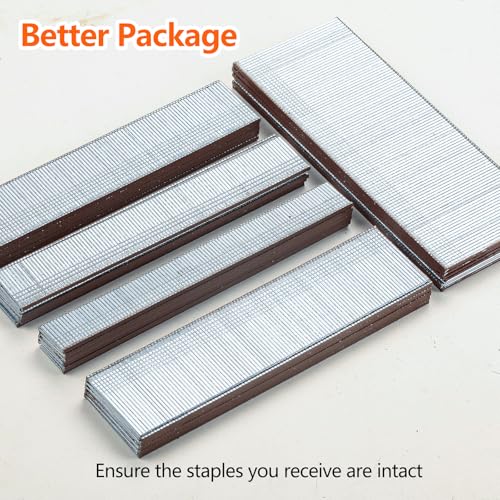 Galvanized 18 Gauge Brad Nails Brown T-head 2.0 Inch 2000-Pack 2"-2000 pcs