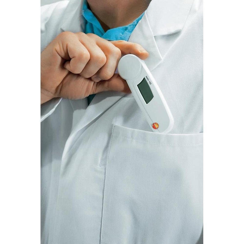 Testo 0560 0103 103 folding thermometer, length 11 cm, small, protection class IP55, including batteries testo 103 digital food thermometer