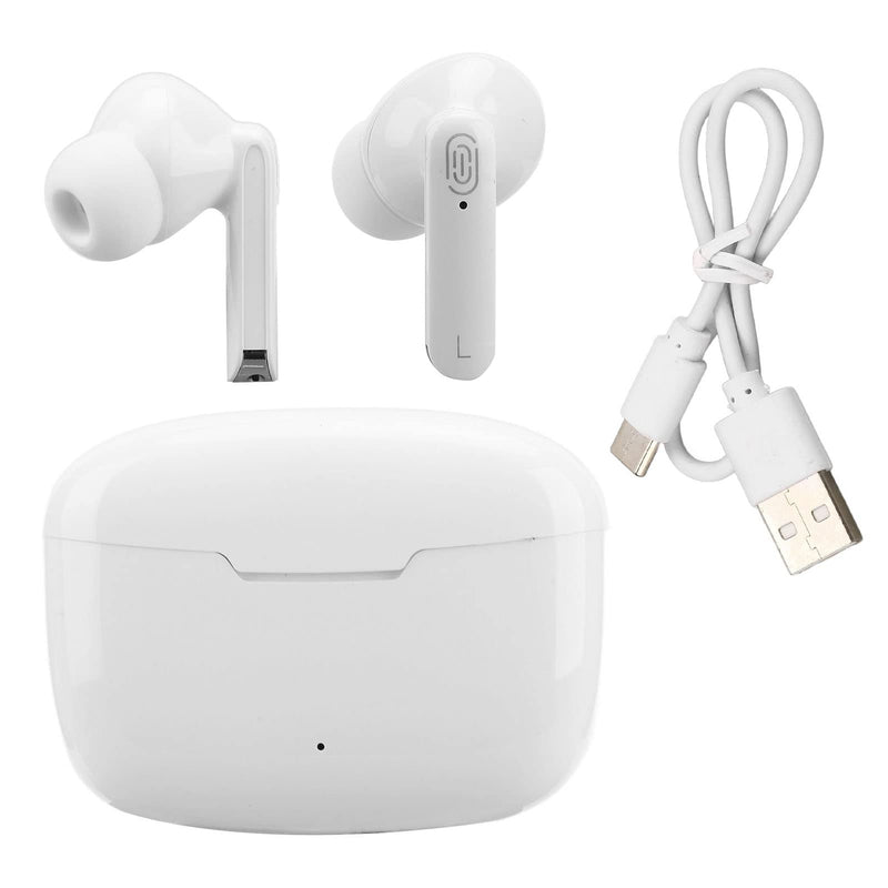 Language Translator Earbuds, Portable Y113 Translator Headphones Supports Calls, Music, 84 Languages Online Translation, 5 Translation Modes, Bluetooth Headphones with Charging Case Speakers(White)