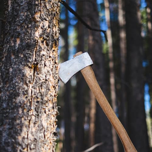 2-Pack Axe Handle Replacement, 17in+23.6in Hatchet Handle Replacement, Wood Replacement Handle for Axe Pick Axe