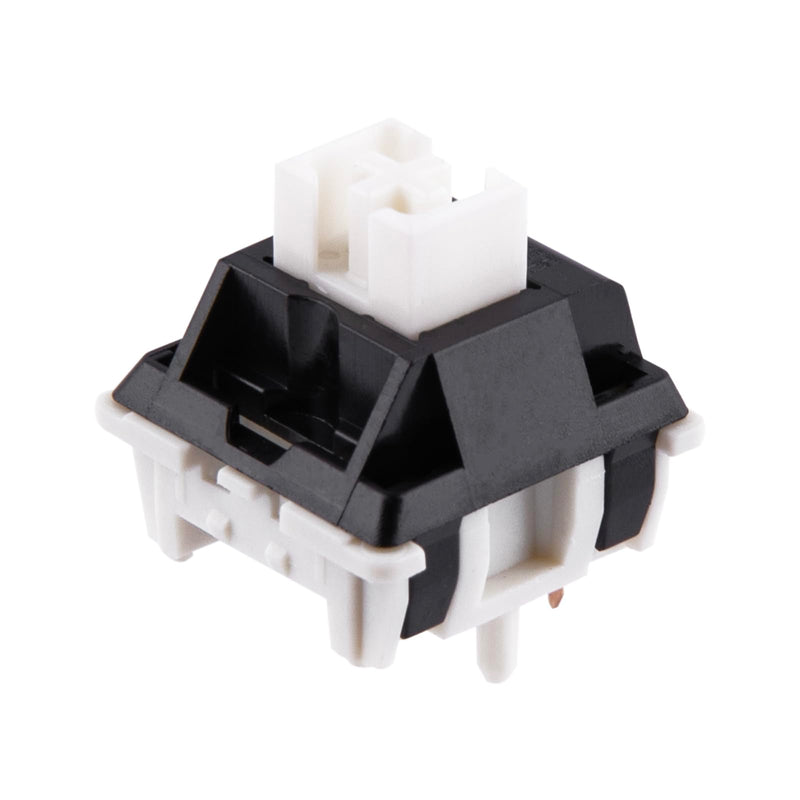 EPOMAKER Zebra 40gf Linear Mechanical Keyboard Switches, 5-Pin Pre Lubed Creamy Switch, 100 PCS, with POM Stem, 21mm Spring, Compatible with MX Keycaps for Gaming Keyboard