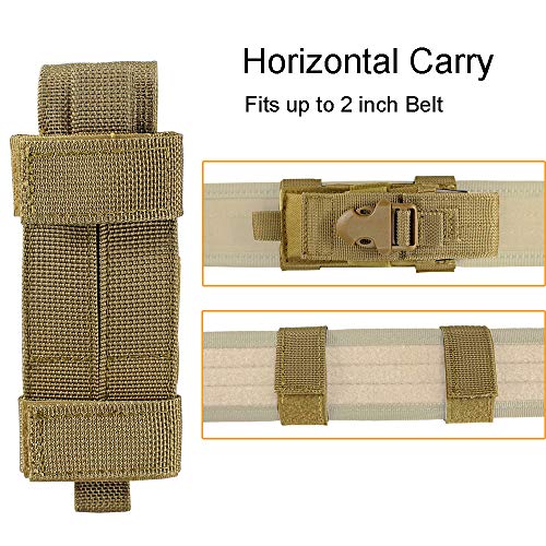 Tactical Single Sheath Holster Utility Tool Holder Case and DIY Magnetic Tool Holder