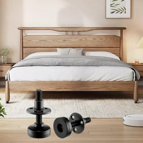 12PCS 3/8" Adjustable Furniture Levelers with Felt Pads & T-Nuts