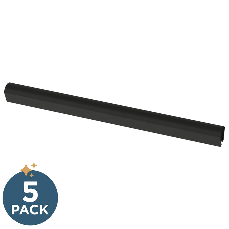 Franklin Brass 5 Pack Matte Black Cabinet Handles Adjustable Drawer Pulls for Kitchen Cabinet Knobs Dressers and Cupboards Fits 2 to 8-13/16 inch (51–224mm) Hole Center | Adjusta-Pull™ 2 inch to 8-13/16 inch (51-224 mm)