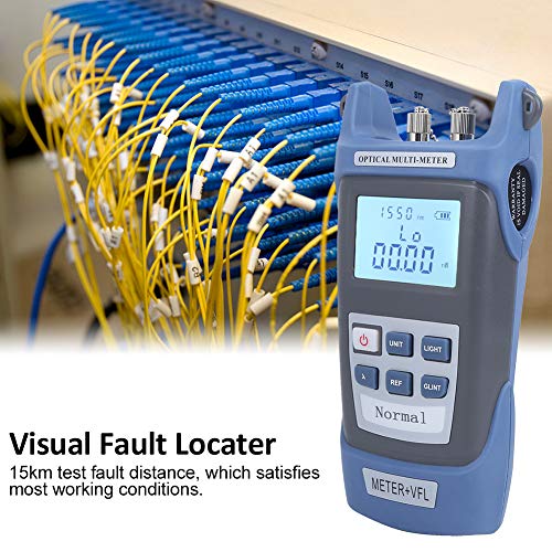 FTTH fiber optic power meter power meter made of fiber 15dBm working range wavelength 800-1700nm fiber optic tester