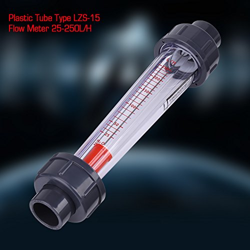 Akozon Flowmeter, plastic pipe, type 25-250L/H flow meter