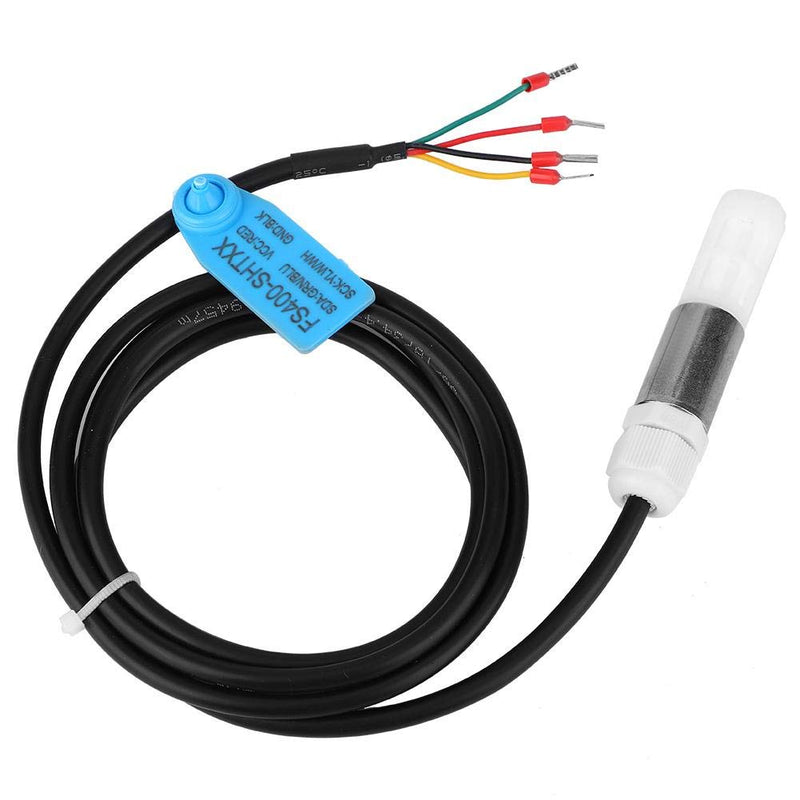Dustproof FS400-SHT3X Digital Soil Temperature Humidity Sensor Probe Made of Stainless Steel and Plastic Housing with I2C Output(SHT31) SHT31