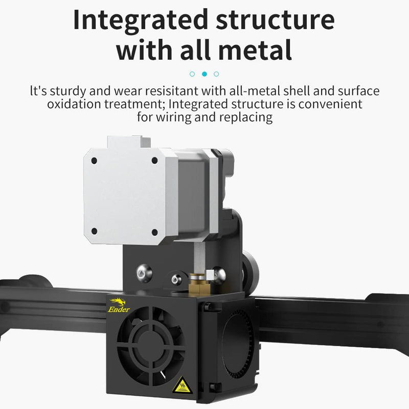 Creality Original Ender 3 Direct Drive Upgrade Kit, Comes with 42-40 Stepper Motor Hotend Kit, 1.75mm Direct Drive Extruder Fan and Cables Support Flexible TPU Filament Ender 3 Series Direct Drive