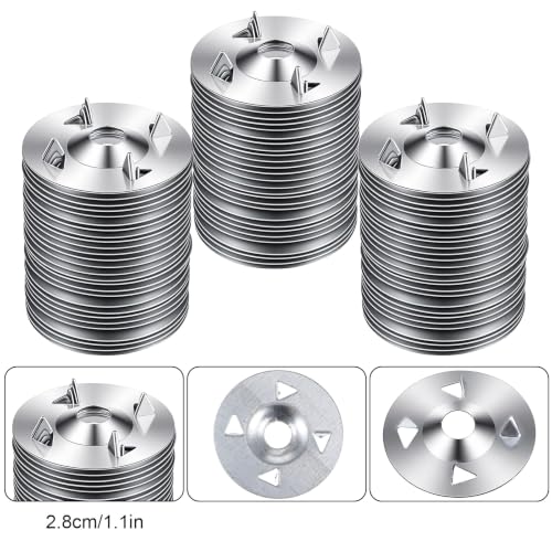 1000Pcs Fasteners Washers for Foam Board Panels, 1-1/8 Inch Metal Washers
