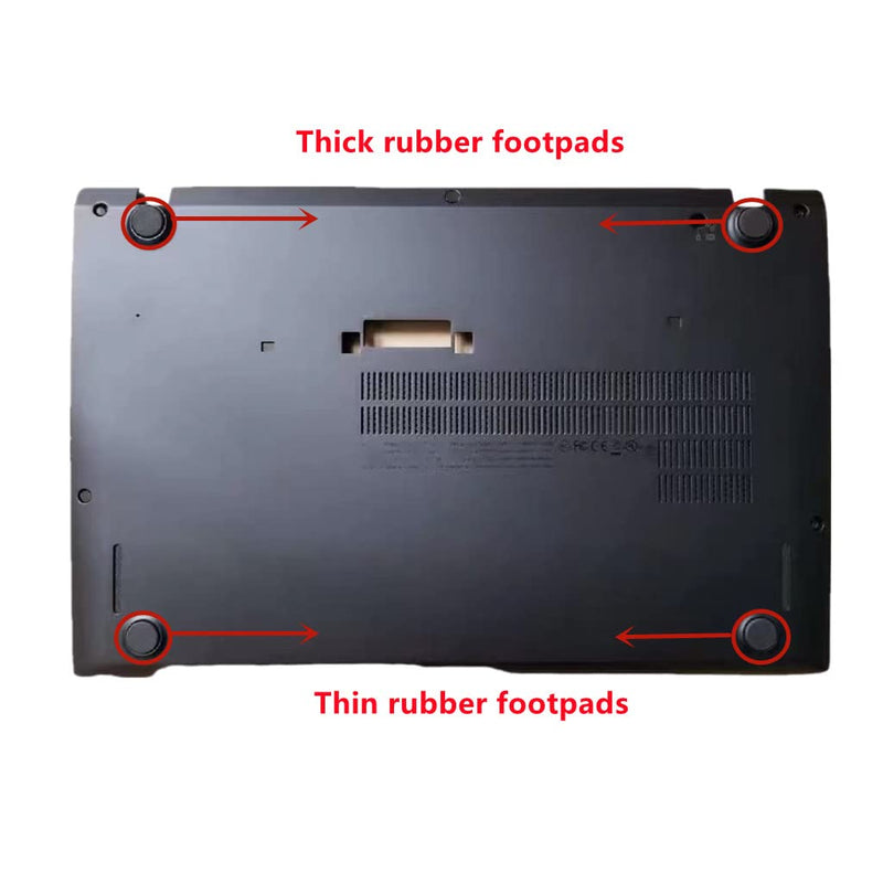 Replacement Bottom Rubber Feet Foot Cover Compatible with Lenovo Thinkpad T460S T470S Laptop Feet Bottom Case