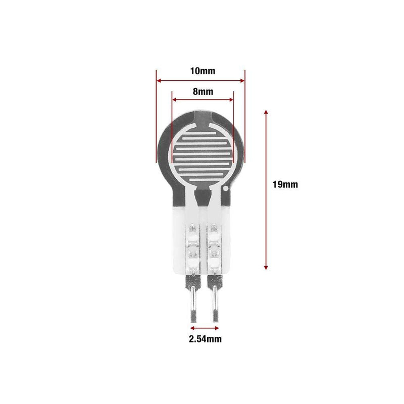 2pcs pressure sensor High precision resistance type thin film pressure sensor 20g-2000g