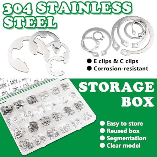 660PCS Snap Rings