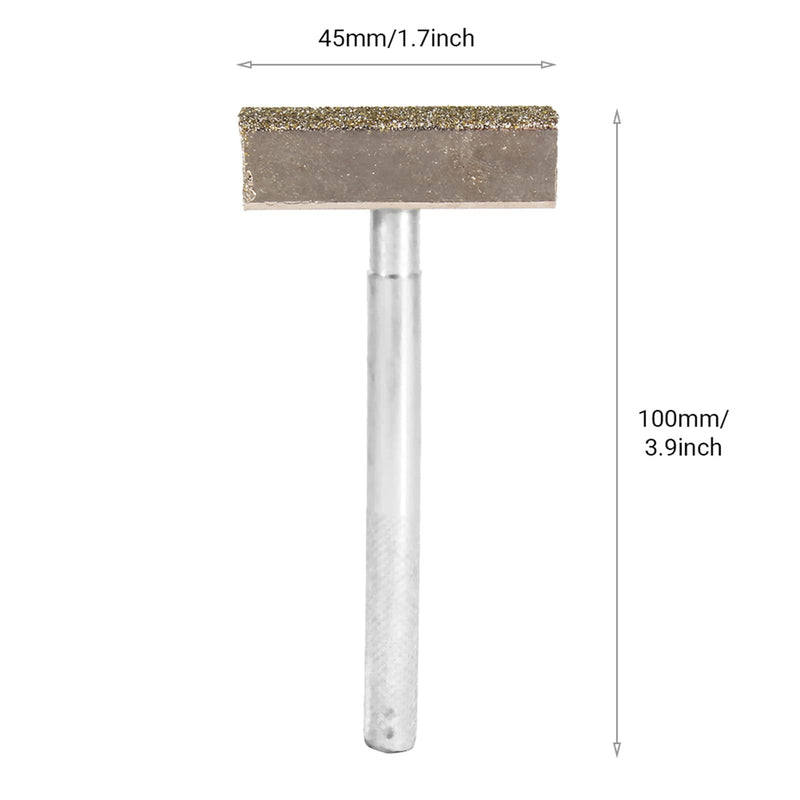 Diamond Grinding Wheel Lifter Bench Pedestal Grinding Disc Straightener Galvanised Diamond Coating Deburring Tool for Dressing Sanding and Deburring Discs
