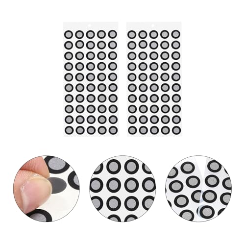 sourcing map 6 Pcs 3D Magnetic Ball Marker with 1000 Pcs 6x10mm 3D Scanning Markers 3D Tracking Dots Reference Point 3D Target Diffuse Reflection Markers 3D Scanner Turntable Compatible