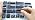 400Pcs Roll Pin Assortment Kit, Slotted Tension Pins, Split Dowels & Expansion Spring Pins, 31 Sizes M1.5 M2 M2.5 M3 M4 M5 M5.2 M6 M8 M10, Durable Spring Steel for Secure Fastening 400