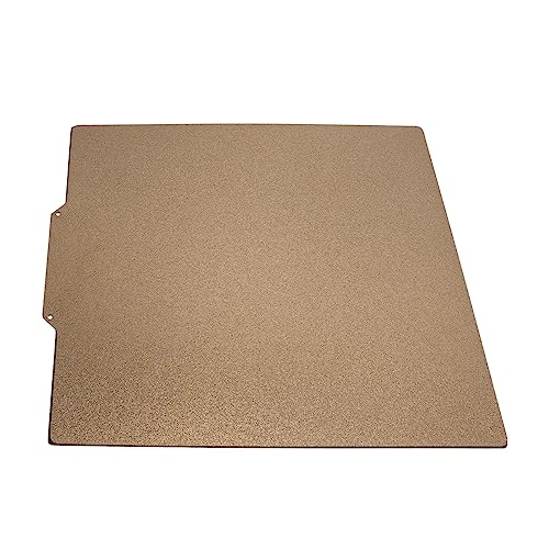 Cr-6 Se Flexible Pei Sheet, Double Side Textured Pei Sheet, 255x245MM Spring Steel Plate Matte Texture Soft Magnetic Rubber Base for CR 6 SE Printer