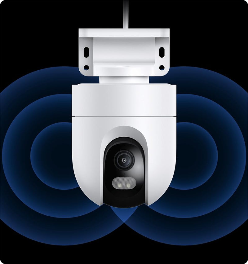 Xiaomi Outdoor Camera CW400 WI-FI + Wired RJ45 US Specs 2.5K Ultra, 4MP, Smart Full-Color Night Vision, Bidirectional Gimbal Movement, IP66 Water and dust Resistant AI Human Tracking