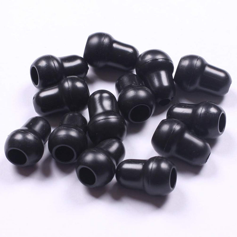 Healifty Pack of 10 Stethoscope Ear Plugs Silicone Stethoscope Replacement Littmann Stethoscope Accessories 3.5 mm Universal for 6 mm Ear Hooks Hospital Clinic Supplies