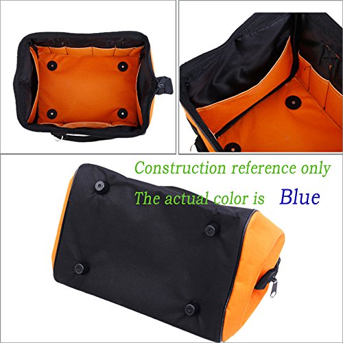 ZOJO Blue Tool Bags 16 inch Wide Mouth Large