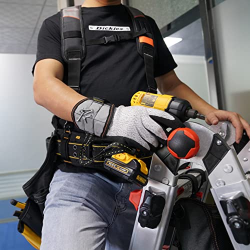 KUNN Magnetic Tool Belt Suspender & Small Tool Pouch with Belt Clip