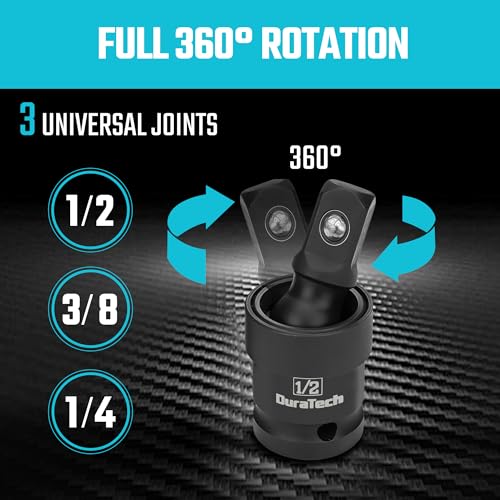 DURATECH 12-Piece Impact Socket Extension Set